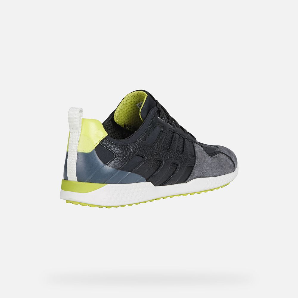 Geox Erkek Spor Ayakkabı Siyah - Snake.2 - LOK-218067